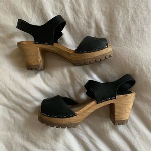 Leather Clog size 36